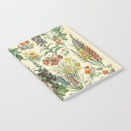 Adolphe Millot Vintage Fleurs Flower 1909 Notebook
