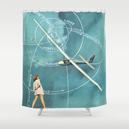 Longing (to travel again) Shower Curtain