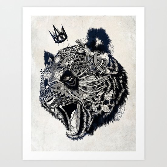 Panda Art Print