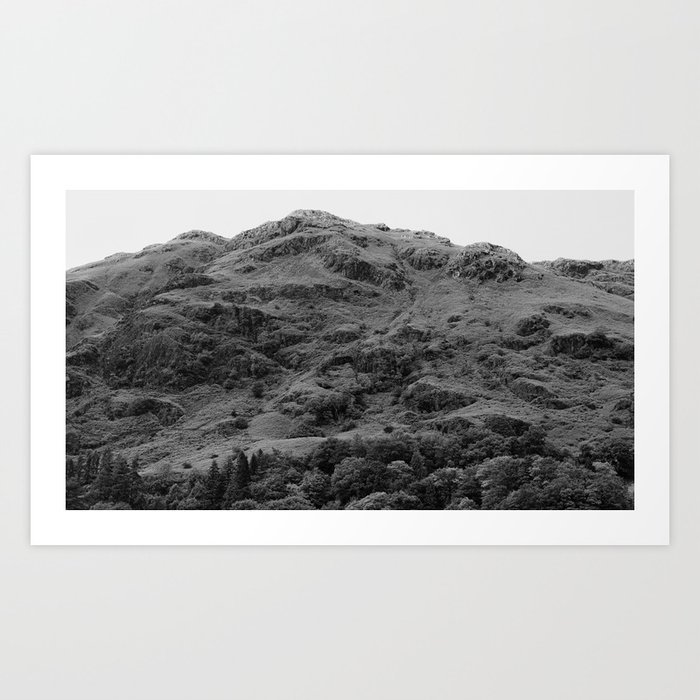 Mountains Art Print