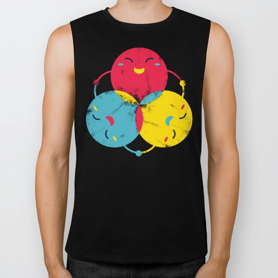 happy together Biker Tank