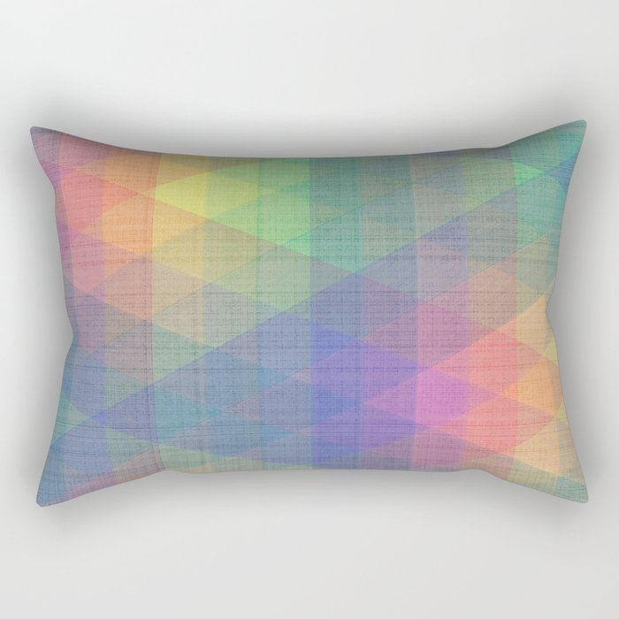 Diamond Spectrum Rectangular Pillow