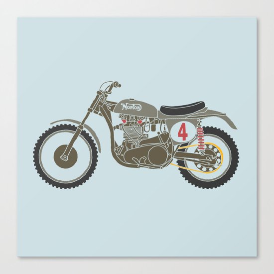 norton Canvas Print