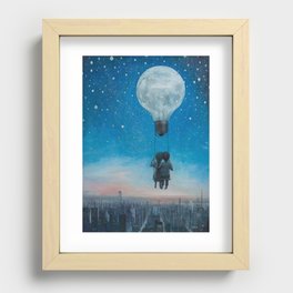 Our Love Will Light The Night Recessed Framed Print