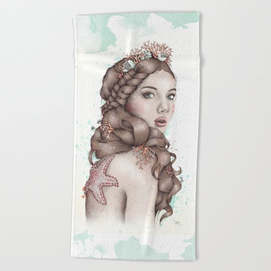 Forgotten Mermaid Beach Towel