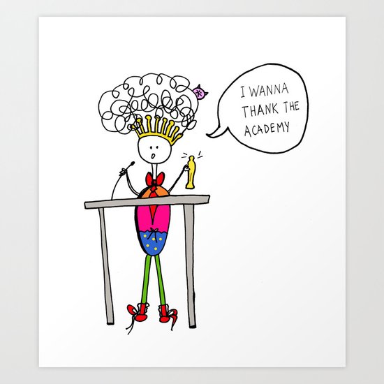 And the winner is... Art Print
