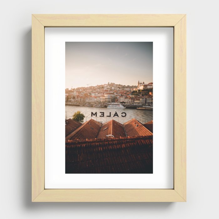 Calem Porto Recessed Framed Print