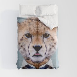 Fashion cheetah Comforter