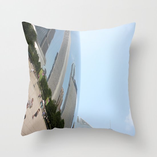 Distort Throw Pillow
