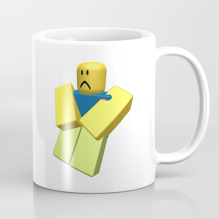 Roblox Noob Character Coffee Mug by Vacy Poligree - Pixels
