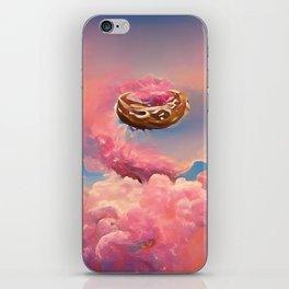 Flying Donut iPhone Skin