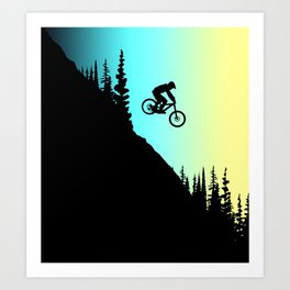 MTB Colors Art Print