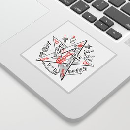 Tetragrammaton Sticker