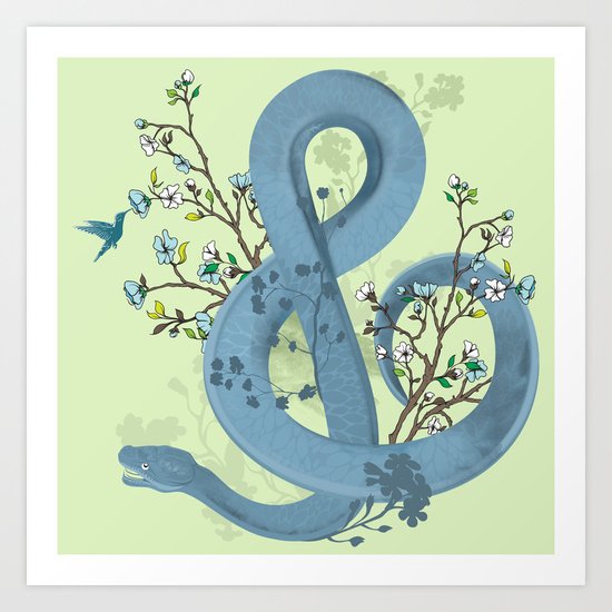 Music of the Serpent Art Print