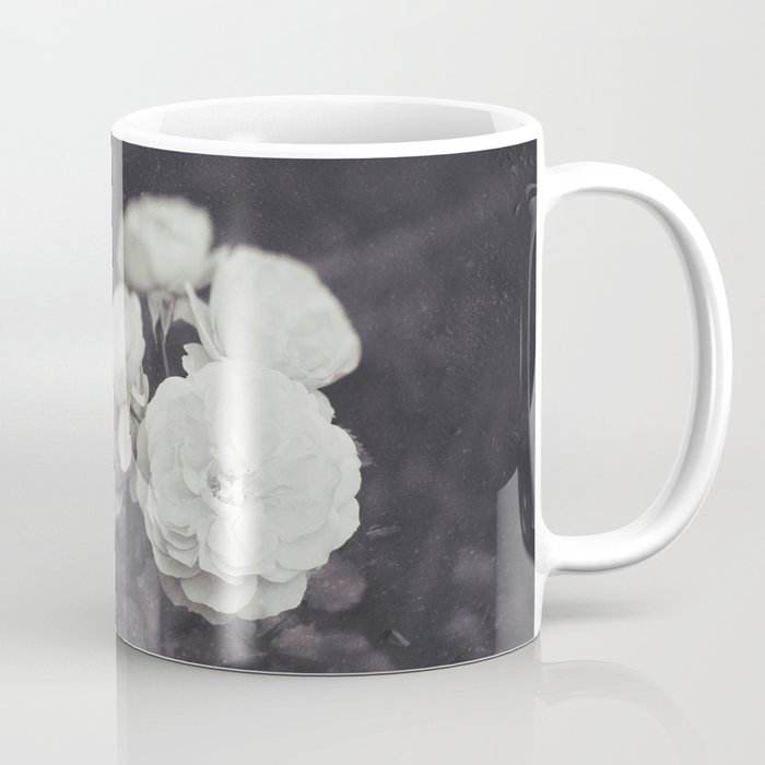 Retro Style Photography of Rose Flowers. Coffee Mug