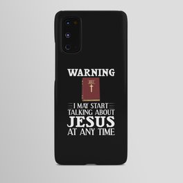 Jesus Bible Cross Nazareth Study Quotes Android Case