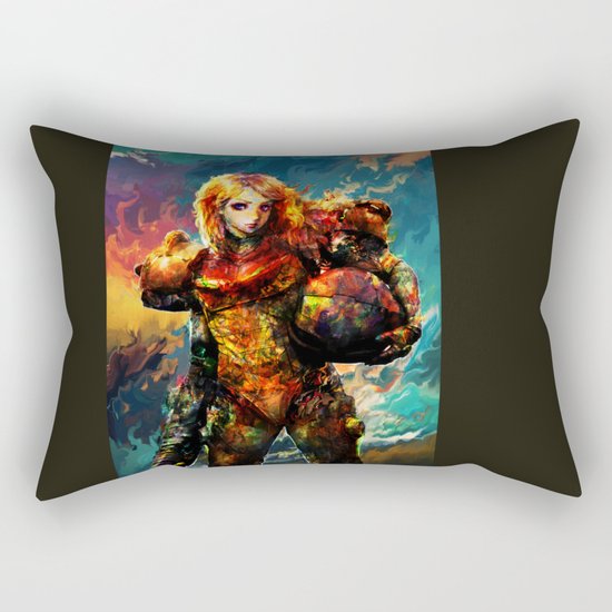 Samus Rectangular Pillow