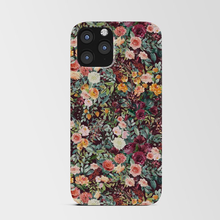 Fall Floral iPhone Card Case