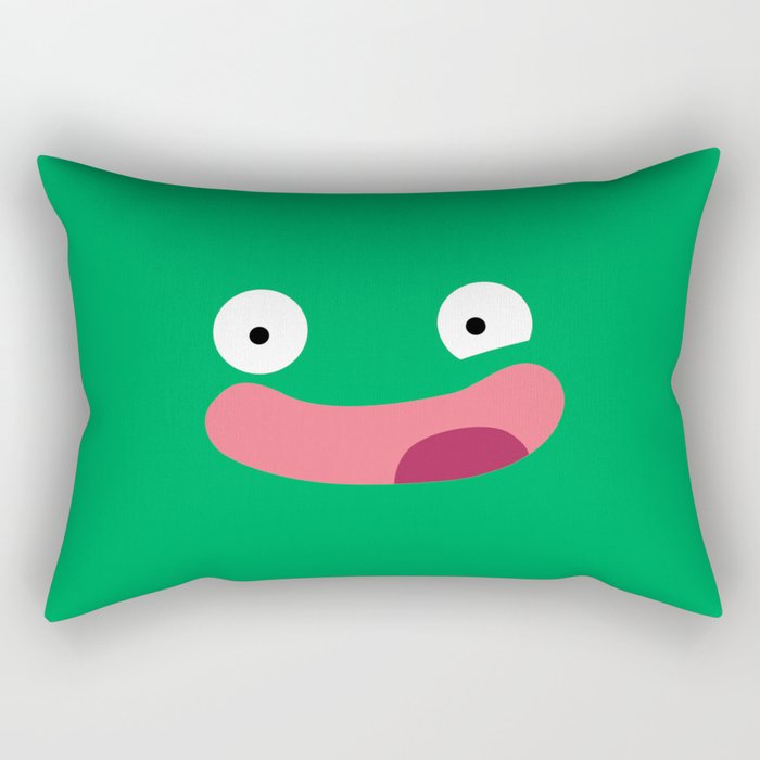 Funny Face Rectangular Pillow