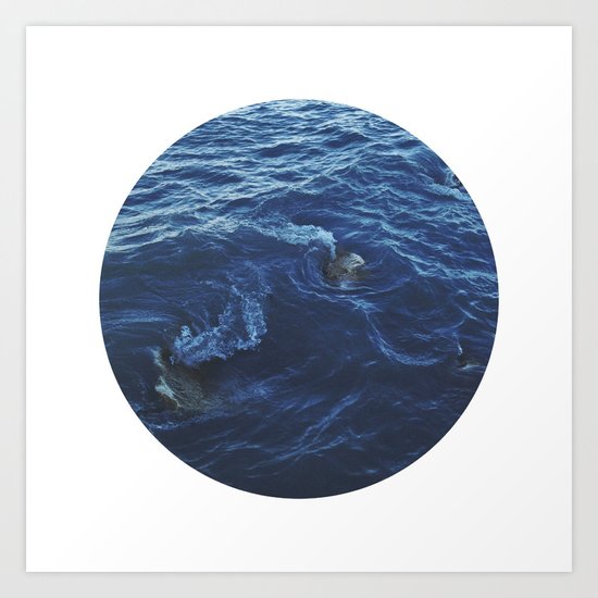 Planetary Bodies - Swirl Art Print
