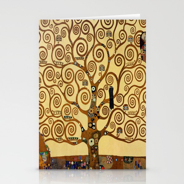 Gustav Klimt Tree of life,No.2, Stationery Cards