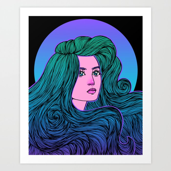 Water Art Print