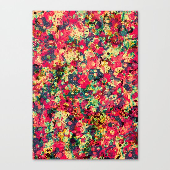Where The Flowers Cry Canvas Print