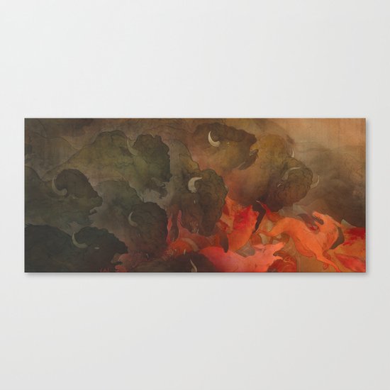 The Massacre Canvas Print