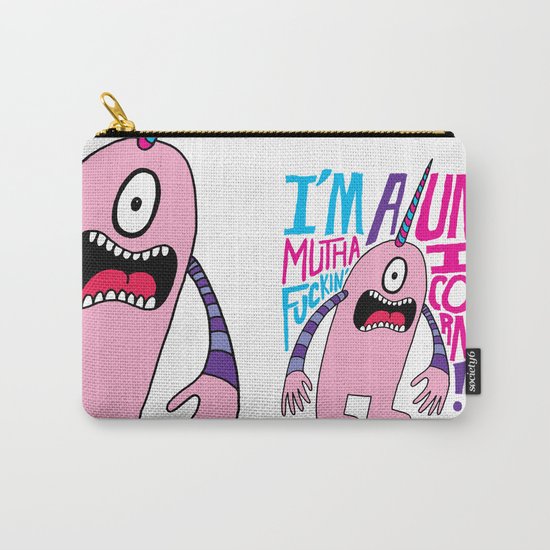 Mutha F'n Unicorn Carry-All Pouch