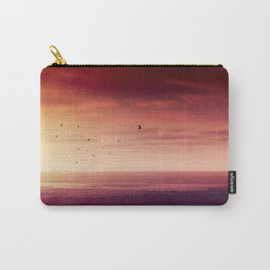 Red SunRise over the ATLANTIC Carry-All Pouch