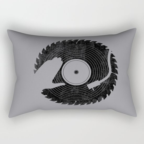 That DJ sure can cut Rectangular Pillow