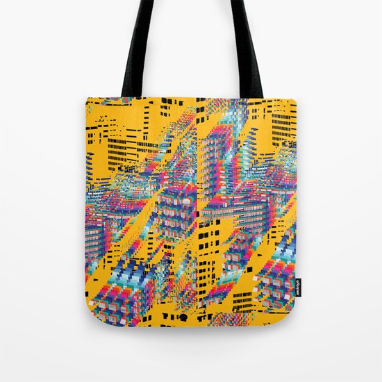 Fragmented Worlds IV Tote Bag