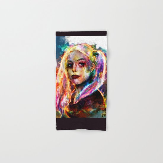 Harley Quinn Hand & Bath Towel