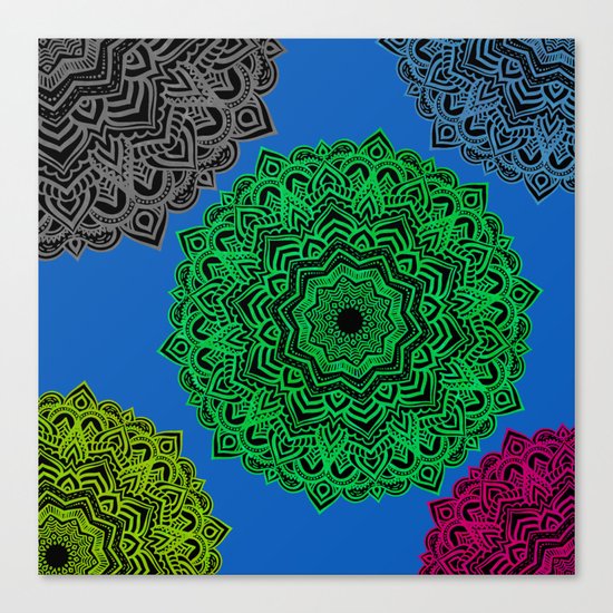 My Angel Spirit Mandhala | Secret Geometry Canvas Print