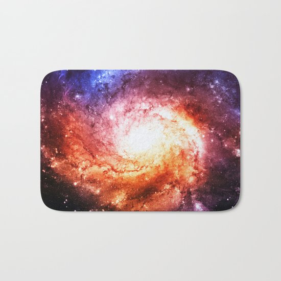 Spiral galaxy Bath Mat