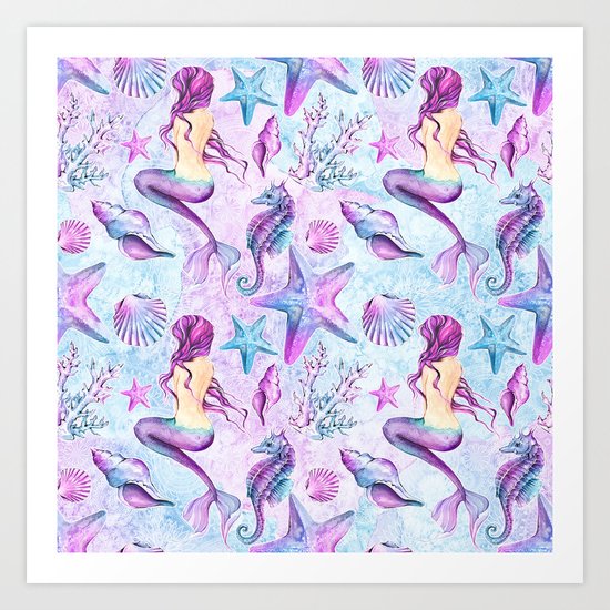 Enchanted Ocean #1 Art Print