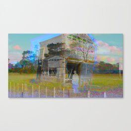 Rural: Isolation and Dissociation During Times of Uncertainty Canvas Print