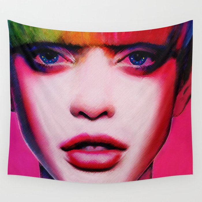 Color machine Wall Tapestry