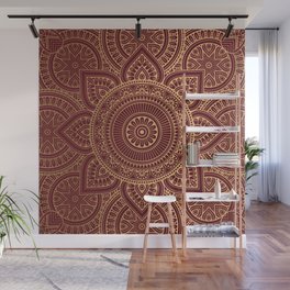 Gold Mandala 7 Wall Mural