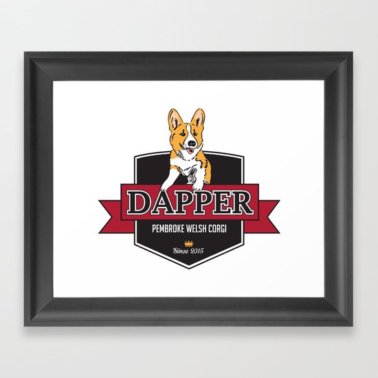 Dapper in Color Framed Art Print