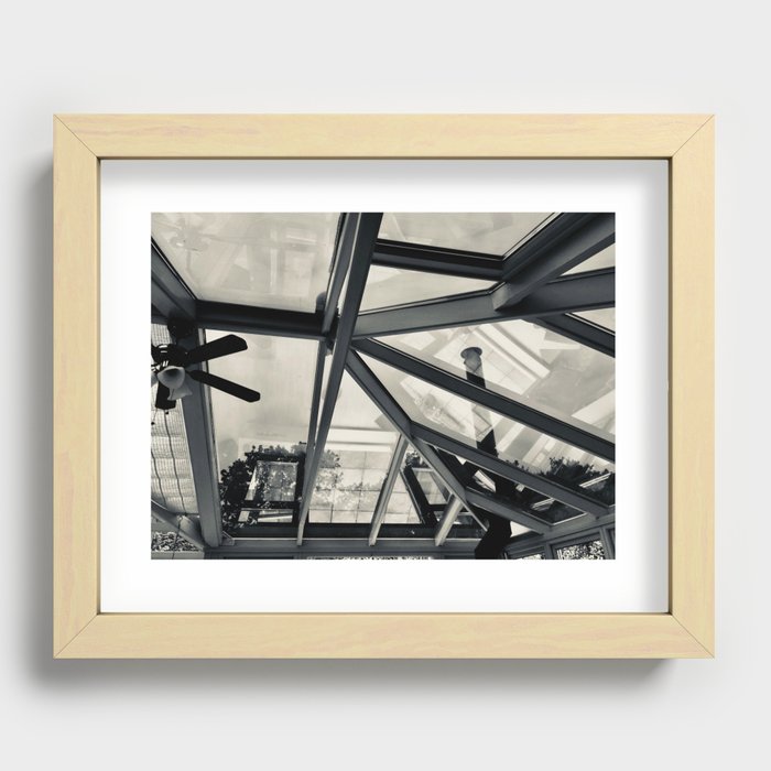 Glass Ceiling Recessed Framed Print