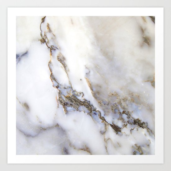 Marble ii Art Print