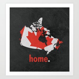 Canadian Flag Art Prints For Any Decor Style Society6