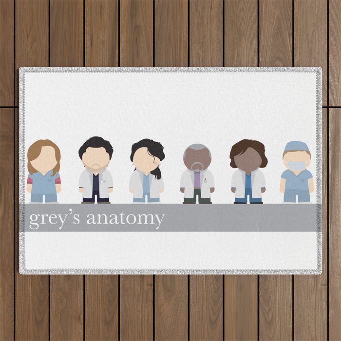 Grey's Anatomy Outdoor Rug