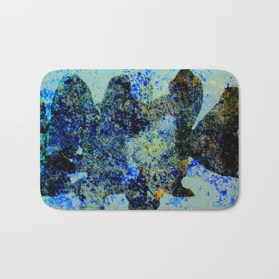 BLACK FISH Bath Mat