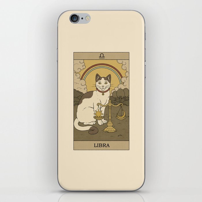 Libra Cat iPhone Skin