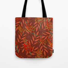 Australian Native Floral Print Tote Bag