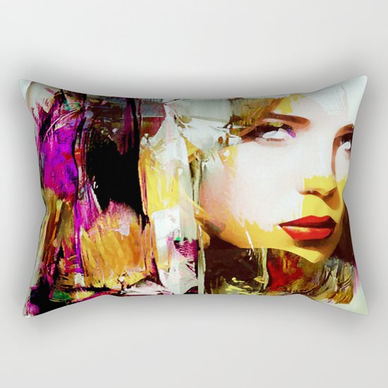 Femme Fatal Rectangular Pillow