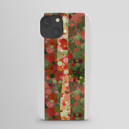 Nifty Knife Red and Green Mosaic Kitchen Art iPhone Case