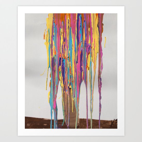 melted dreams Art Print